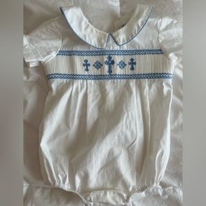 Smocked Baptism Bubble